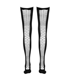 Halterlose Strümpfe in Overknee-Optik