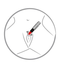 Minivibrator „Kiss Me“