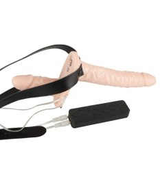 Umschnallvibrator „Strap-On Duo“ mit 2 Vibratoren