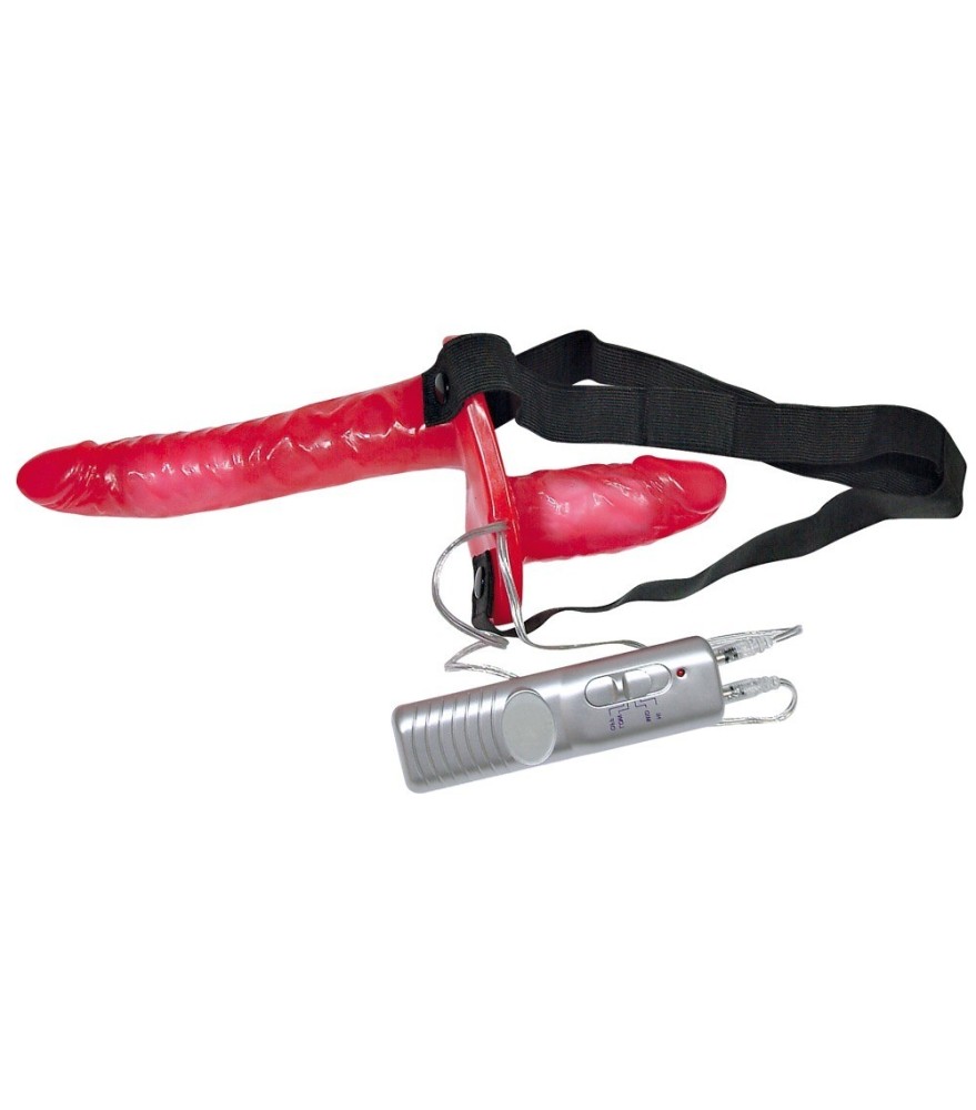 Umschnallvibrator „Strap-on Duo“ mit 2 Vibratoren