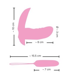 „RC Panty Vibrator“ mit 7 Vibrationsmodi per Fernbedienung