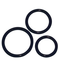 3-teiliges Penisringset „Silicone cock ring set"
