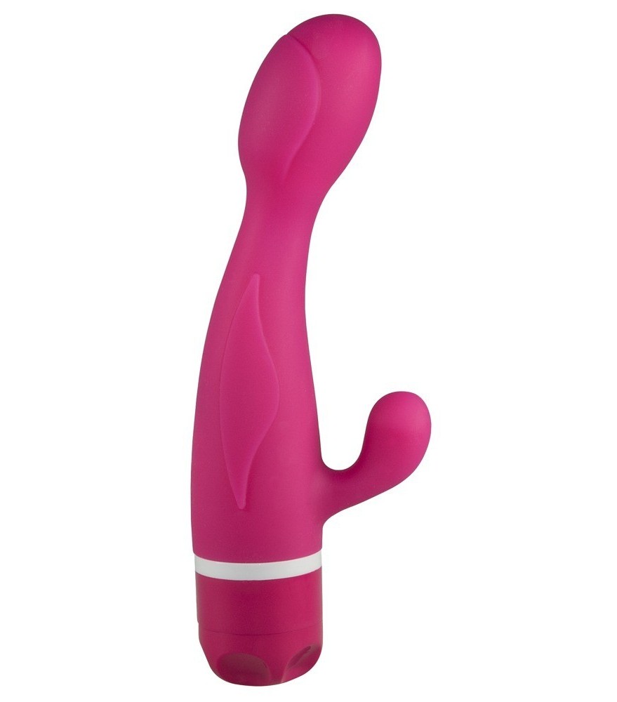 Rabbitvibrator „Pink Leaf“ mit Multispeed-Vibration