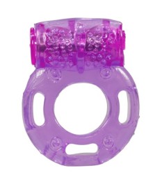 Vibro-Penisring „Butterfly Wings“ mit genopptem Klitorisreizer