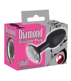 Analplug „Diamond Silicone Plug“