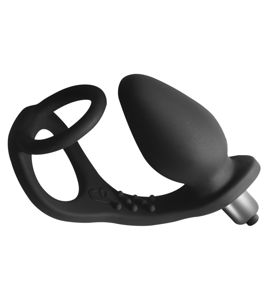 Penisring „RO-ZEN“ mit Vibro-Analplug