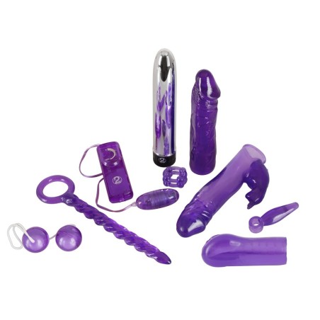 9-teiliges Toy-Set „Purple Appetizer“ inklusive Batterien
