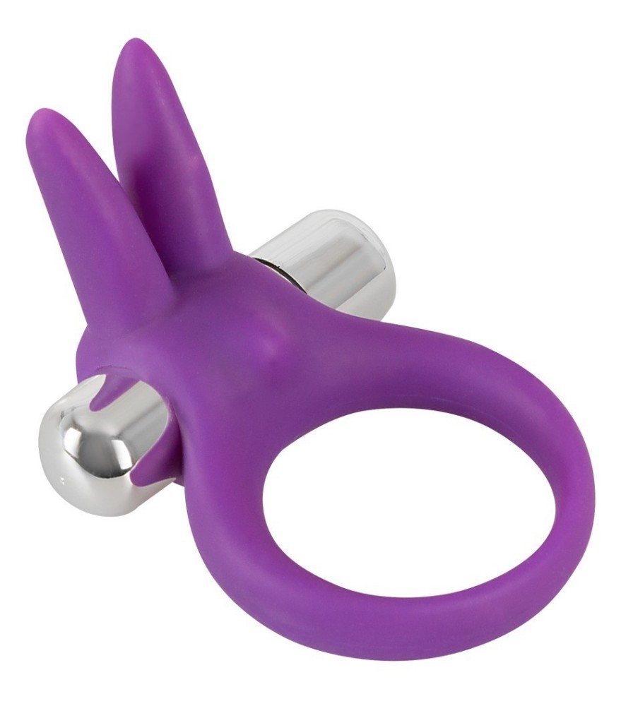 „Vibrating Cock Ring“ mit Klitoris-Bunny