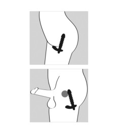 Analvibrator „Medium“ mit Perineum-Stimulator