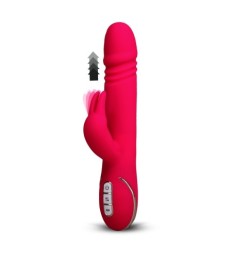 Rabbitvibrator „Rabbit Skater“ mit Stoßfunktion, 23 cm