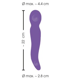 Massagestab „Dual Motor Vibe“, beiseitig verwendbar