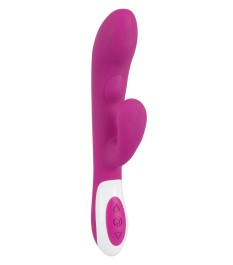 Rabbitvibrator „Heating Vibe“ mit Klitorisreizarm und Wärmefunktion