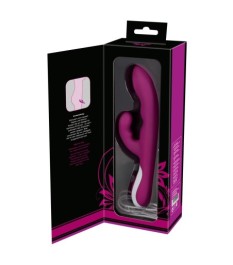 Rabbitvibrator „Heating Vibe“ mit Klitorisreizarm und Wärmefunktion