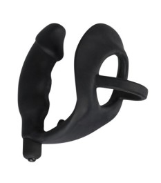 Penis-/Hodenring „Ring & Vibro Plug“ mit Vibro-Analplug