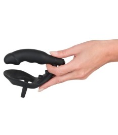 Penis-/Hodenring „Ring & Vibro Plug“ mit Vibro-Analplug
