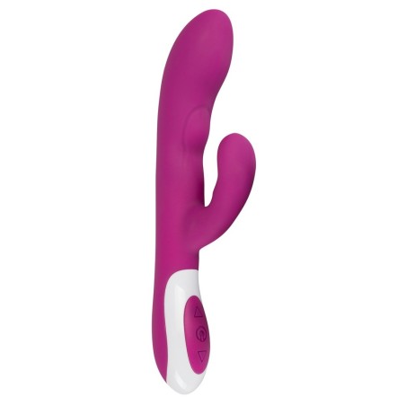 Rabbitvibrator „Heating Vibe“ mit Klitorisreizarm und Wärmefunktion