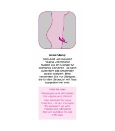 Rabbitvibrator „Heating Vibe“ mit Klitorisreizarm und Wärmefunktion