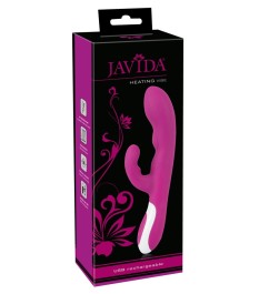 Rabbitvibrator „Heating Vibe“ mit Klitorisreizarm und Wärmefunktion