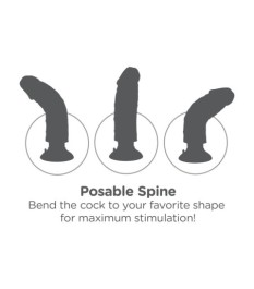 Naturvibrator „9" Vibrating Cock“, 20,4 cm