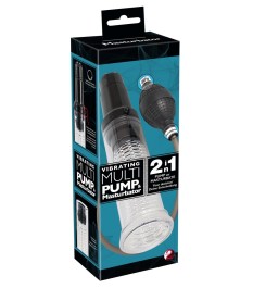 Penispumpe/Masturbator „Vibrating Multi Pump & Masturbator“ mit Vibrat