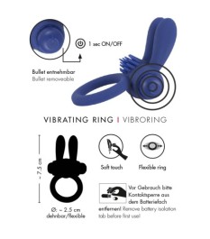 Vibro-Penisring mit Klitorisreizer