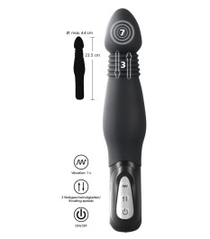 Analvibrator „Thrusting Anal Vibe“, 23,5 cm