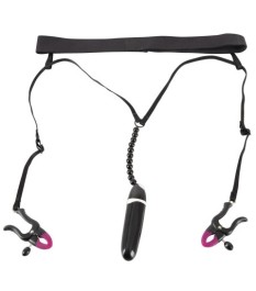 Vulvalippenspreizer "Spreader String" mit Vibrator