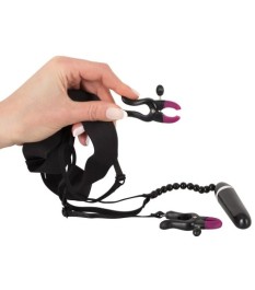 Vulvalippenspreizer "Spreader String" mit Vibrator