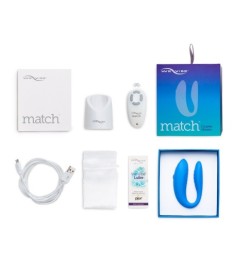 Paarvibrator „Match“, 10 Vibrationsstufen, wiederaufladbar