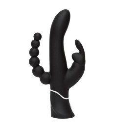 Rabbitvibrator „Triple Vibrator“ mit Klitoris- und Anusstimulation