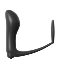 Penisring mit Vibro-Analplug „Ass-Gasm Cockring Vibrating Plug“