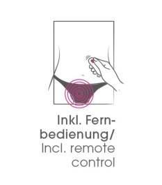 Vibrator „RC Panty Vibrator“, 10 Vibrationsmodi, Fernbedienung