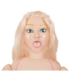 Liebespuppe „Big Boobs Bridget“ mit 3 Lustöffnungen