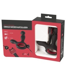 Prostatavibrator, 14,5 cm mit 10 Vibrationsmodi und 3 Rotationsstufen