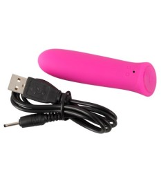 Minivibrator „Rechargeable Power Bullet” mit 7 Vibrationsmodi