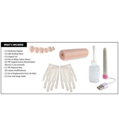 Liebespuppe „Ultimate Fantasy Doll Bianca“, lebensecht, 3 Öffnungen