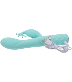 Rabbitvibrator „Kinky Luxurious Dual Massager“ mit Swarovski®-Kristall