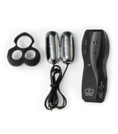 Vibro-Penisring „JETT“ mit 5 Vibrationsmodi, hohe & tiefe Frequenzwell