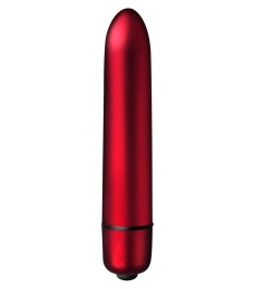 Vibrobullet „Scarlet Velvet“ mit 10 Vibrationsmodi und Mattlook.