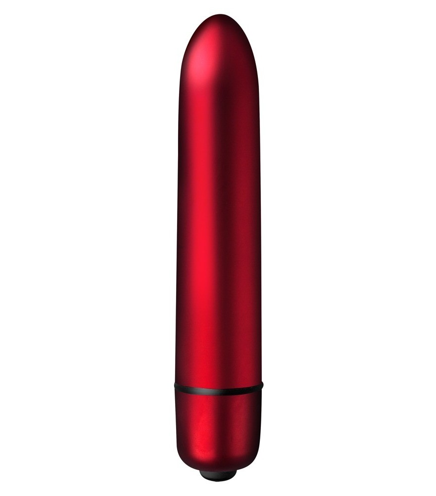 Vibrobullet „Scarlet Velvet“ mit 10 Vibrationsmodi und Mattlook.