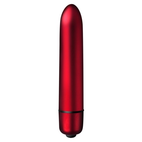 Vibrobullet „Scarlet Velvet“ mit 10 Vibrationsmodi und Mattlook.
