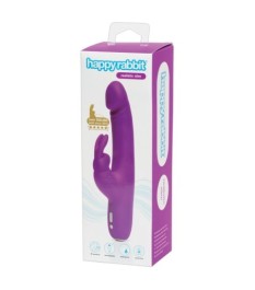 Rabbitvibrator „Realistic Slim“ mit 12 Vibrationsmodi und 2 Motoren, 2