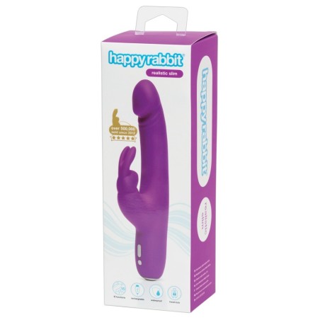 Rabbitvibrator „Curve Slim“ mit 2 Motoren