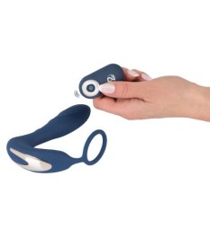 Penisring mit Vibro-Perineumreizer und Vibro-Analplug