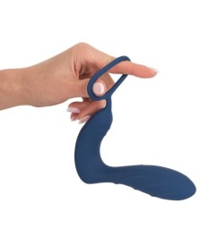 Penisring mit Vibro-Perineumreizer und Vibro-Analplug
