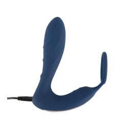 Penisring mit Vibro-Perineumreizer und Vibro-Analplug