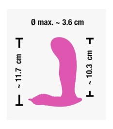 Vibrator „RC G-Spot Panty Vibe“, 10 Vibrationsmodi