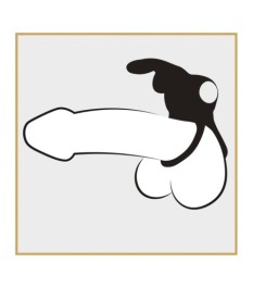 Vibro-Penis-/Hodenring „Cock Ring“, dehnbar