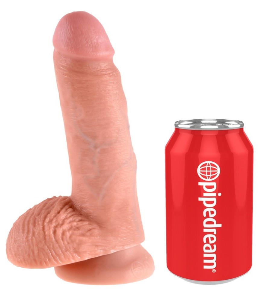 DIldo "7" Cock with Balls"