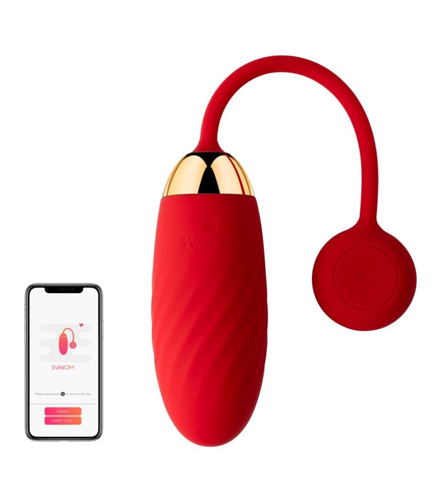Vibro-Ei „Ella“ mit 11 Vibrationsmodi am Toy oder per App